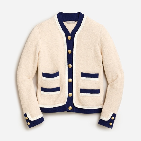 J. Crew Textured Boucle Lady Jacket